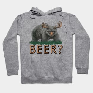 Bear Deer Beer Hoodie